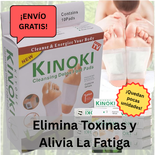 10 Parches Desintoxicantes Kinoki