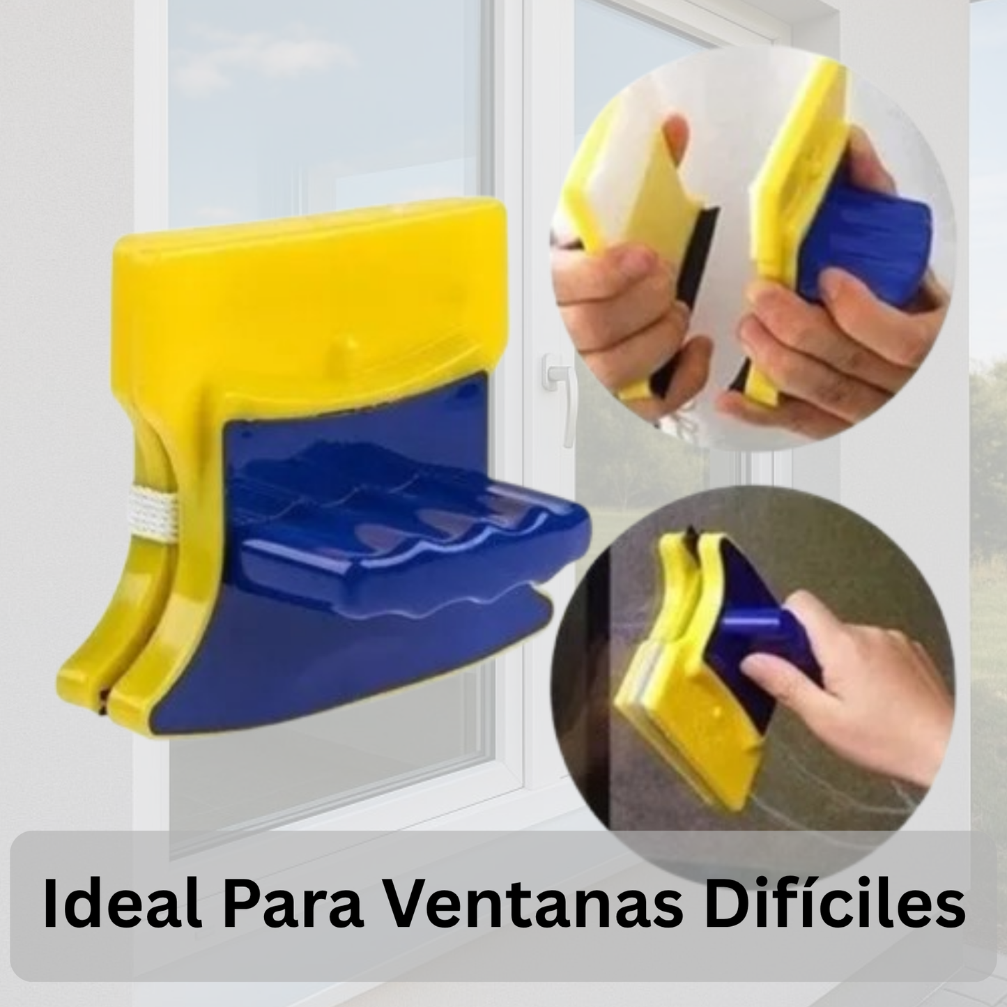 Limpiador De Vidrio Magnetico